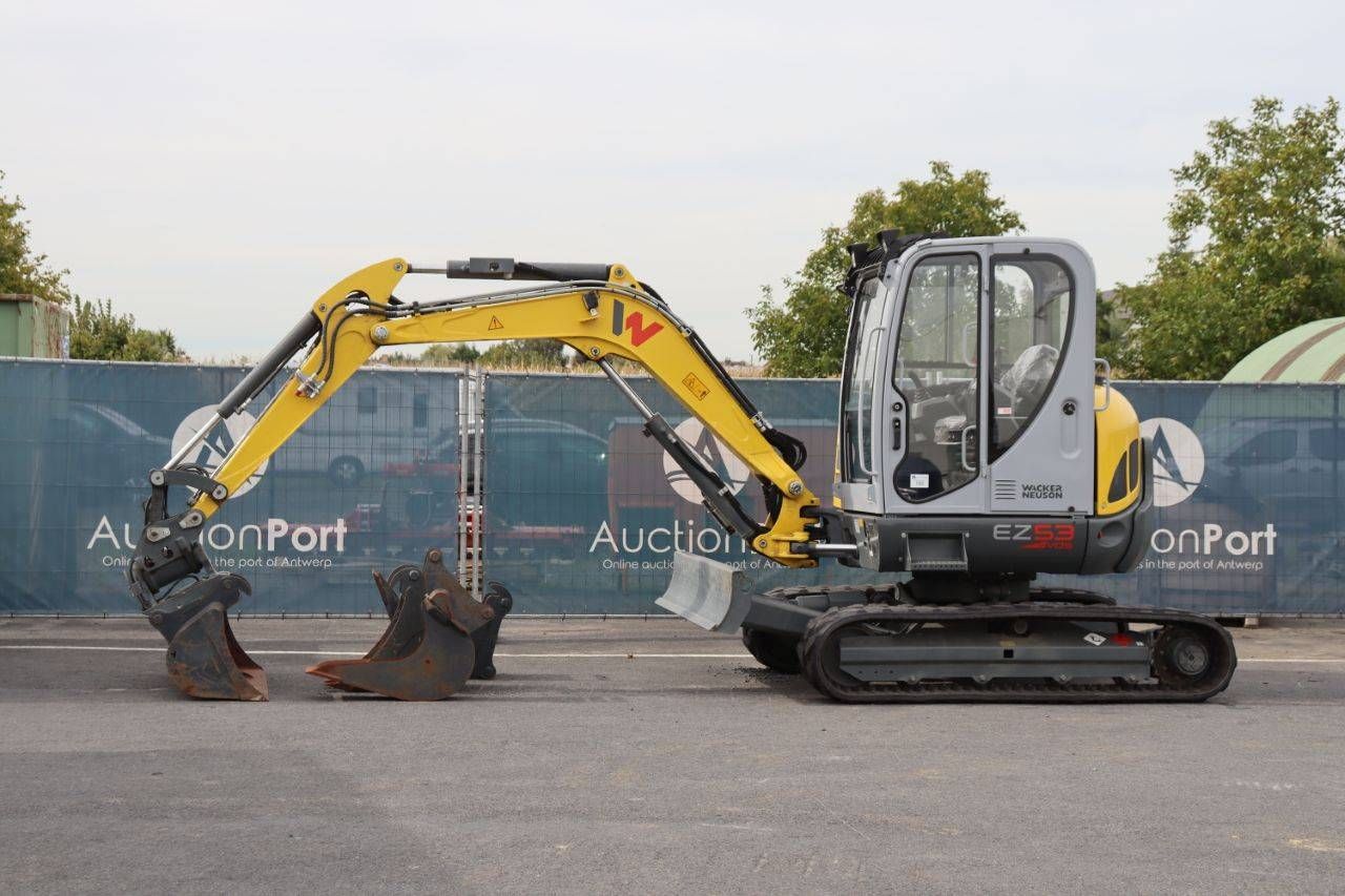 Wacker Neuson EZ53 Diesel 36.4kW Tracked Excavator 2017