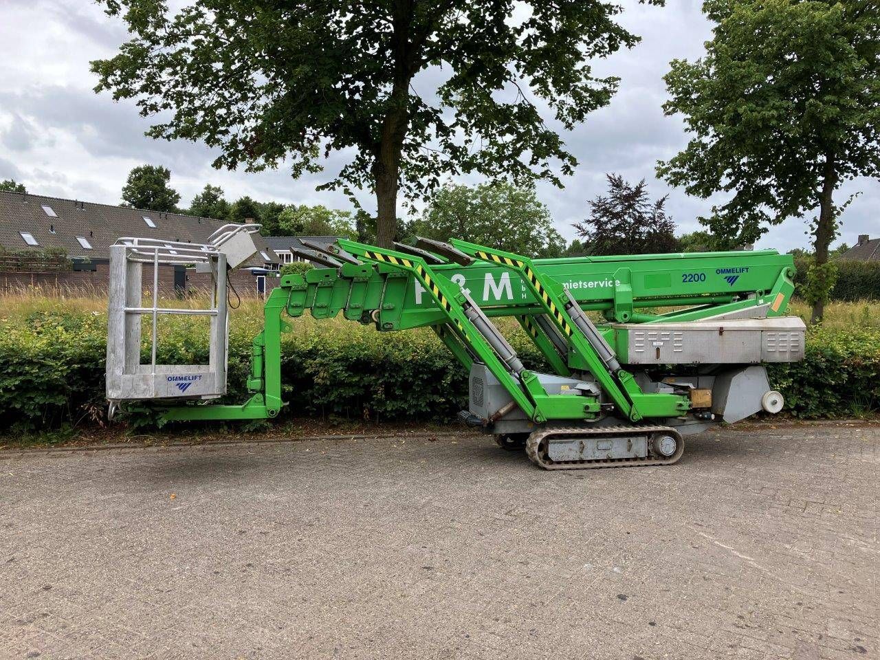 Articulating boom lift Omme 2200RBD Hybrid 21.8m