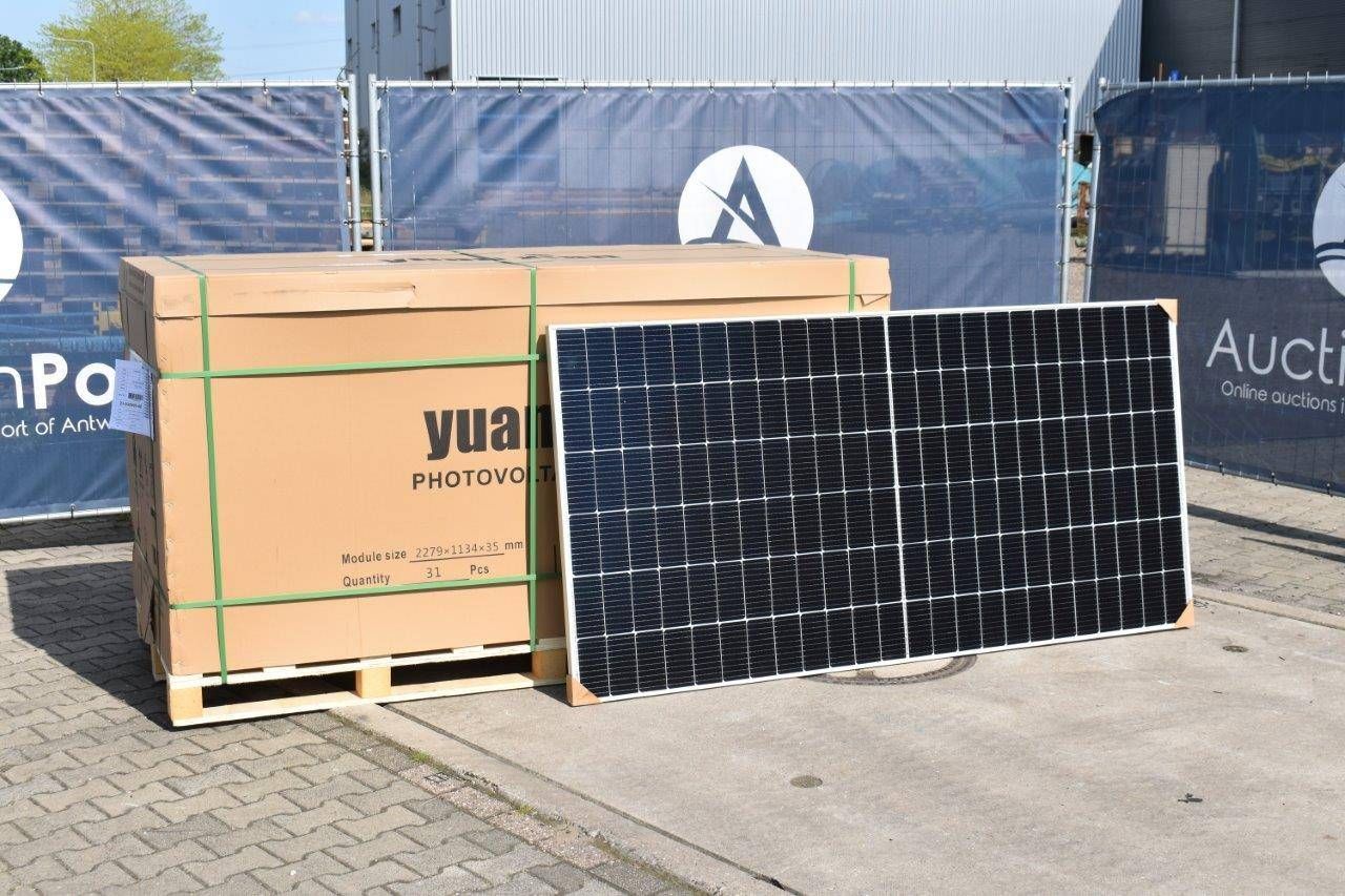 Yuan Xian YX550M615 Solar Panels 14 Pieces New 550W