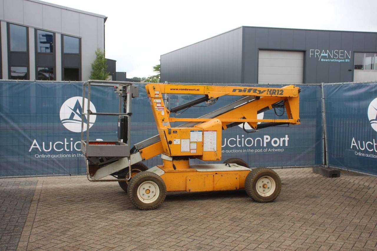 Nifty HR12NE Electric Articulated Boom Lift 200kg 12m 2012