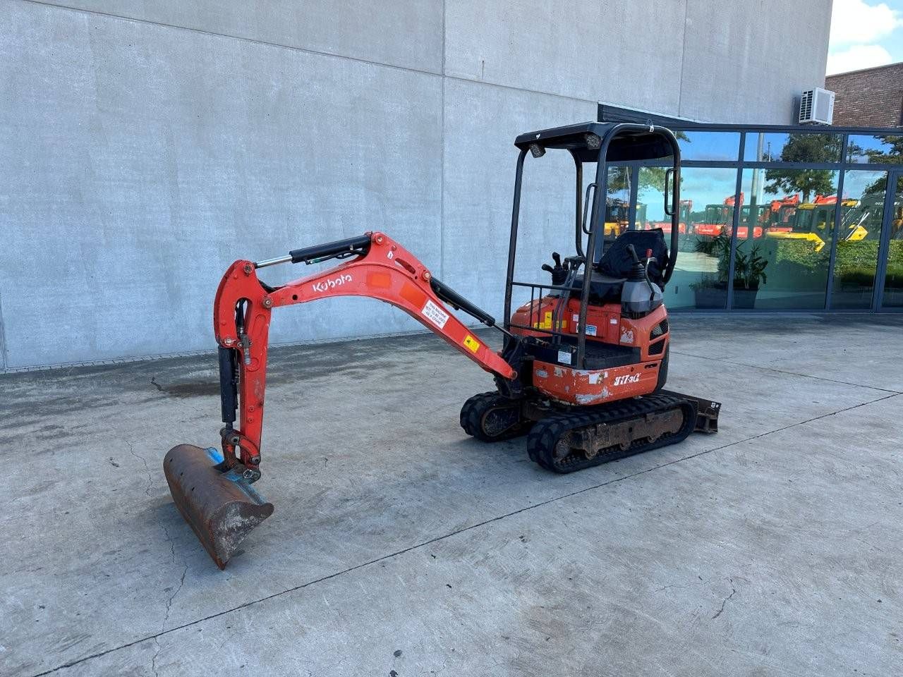 Mini excavator Kubota U17-3 2016