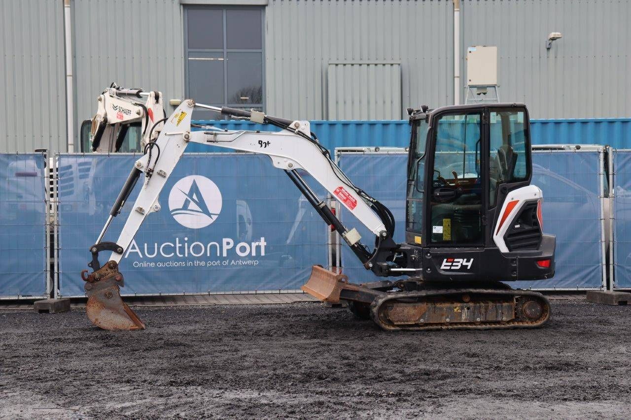 Crawler excavator Bobcat E34 Diesel 25hp 2020