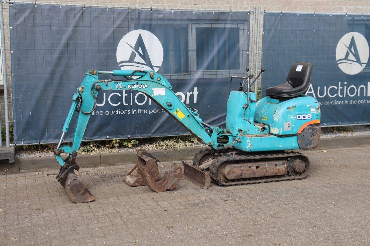 Mini excavator Kubota K-008 Diesel 7kW