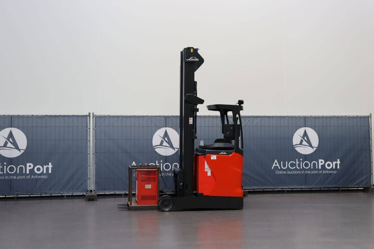 Linde R14-01 Elektro-Schubmaststapler 1400 kg 8,6 m 2015