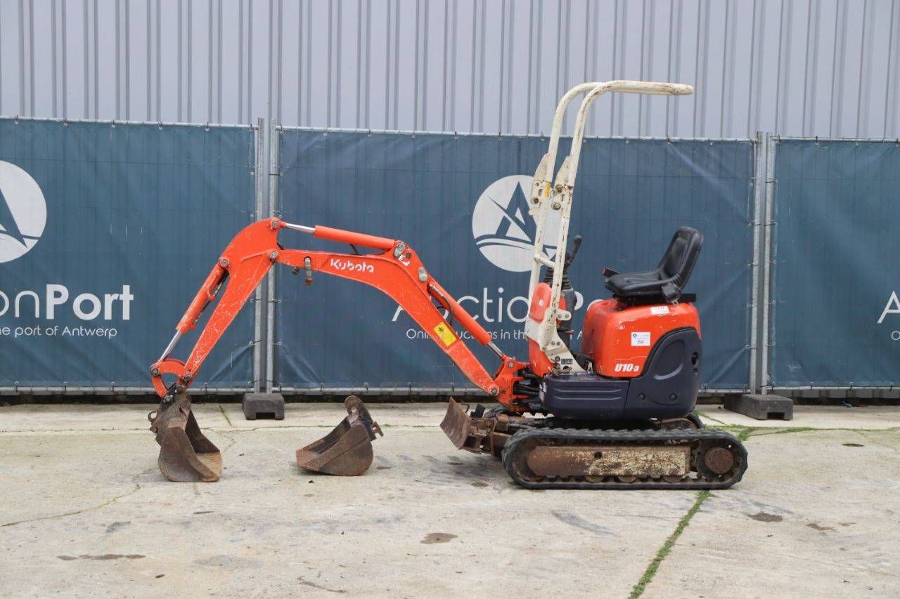 Mini excavator Kubota U10-3 Diesel 7.4kW 2012