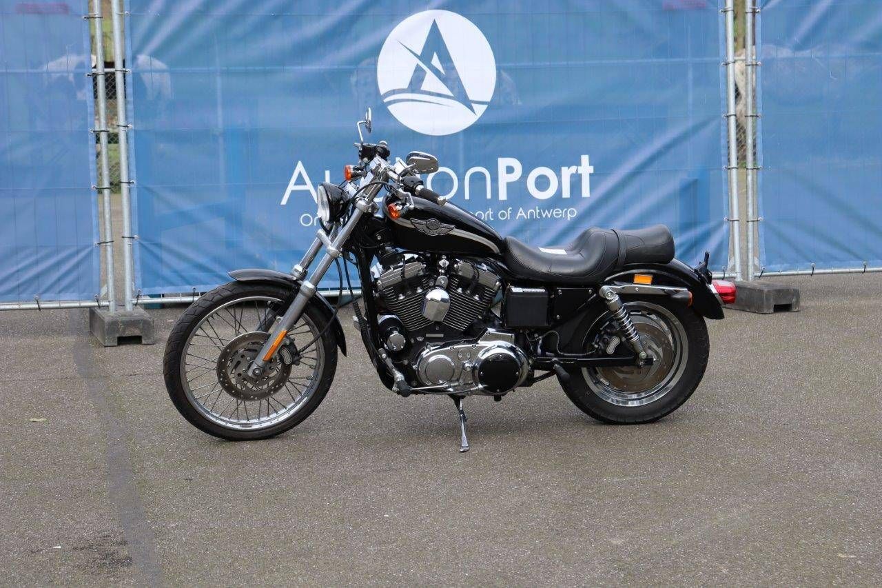 Motorcycle Harley Davidson Sportster XL 1200 Petrol