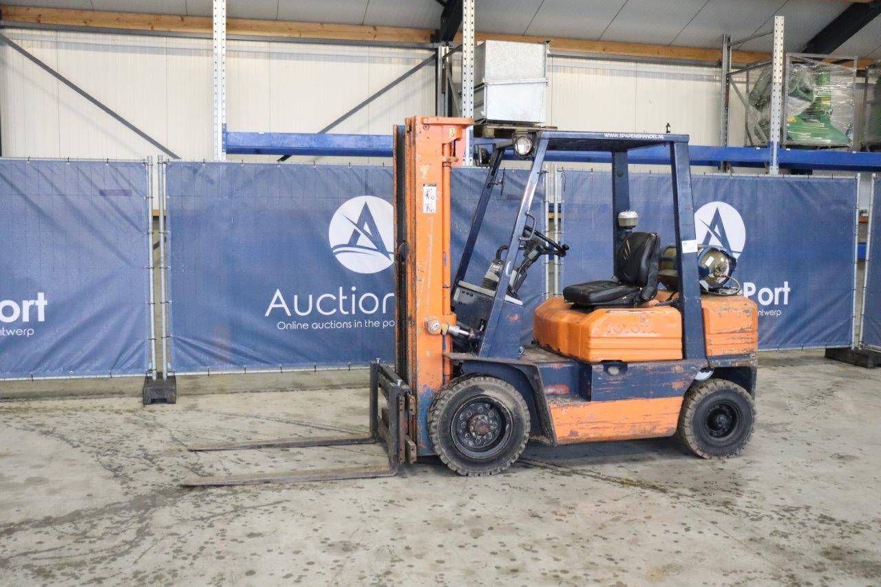 Forklift Toyota 42-5FGF LPG 2500kg 4.7m 1990