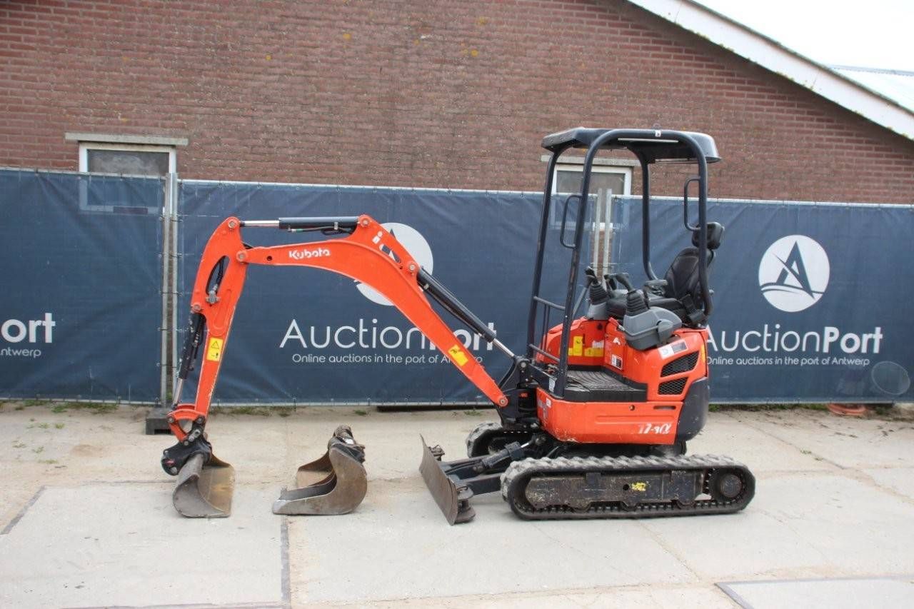 Mini excavator Kubota U17-3α Diesel 2017