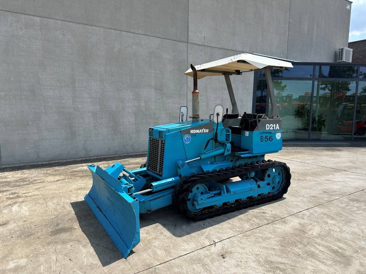 Compact Crawler Bulldozer Komatsu D21A-7E Diesel | AuctionPort