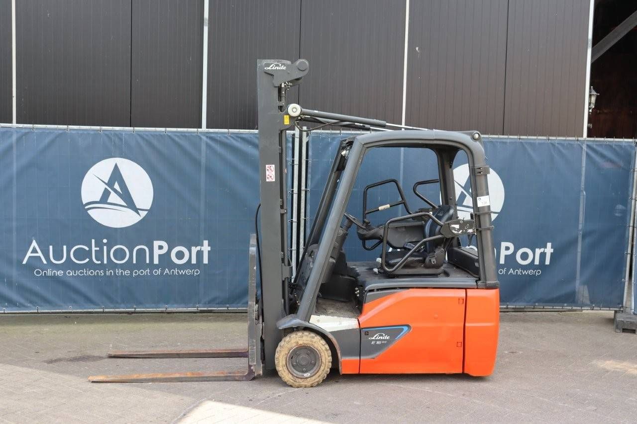 Forklift Linde E16-02 Electric 1600kg 5.4m 2017