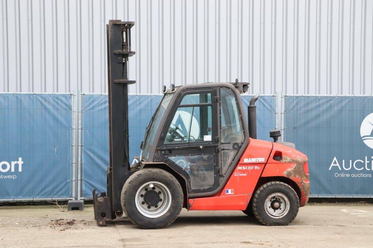 Rough terrain forklift Manitou MSI 35 T TI Diesel 3500kg 4.5m 2010