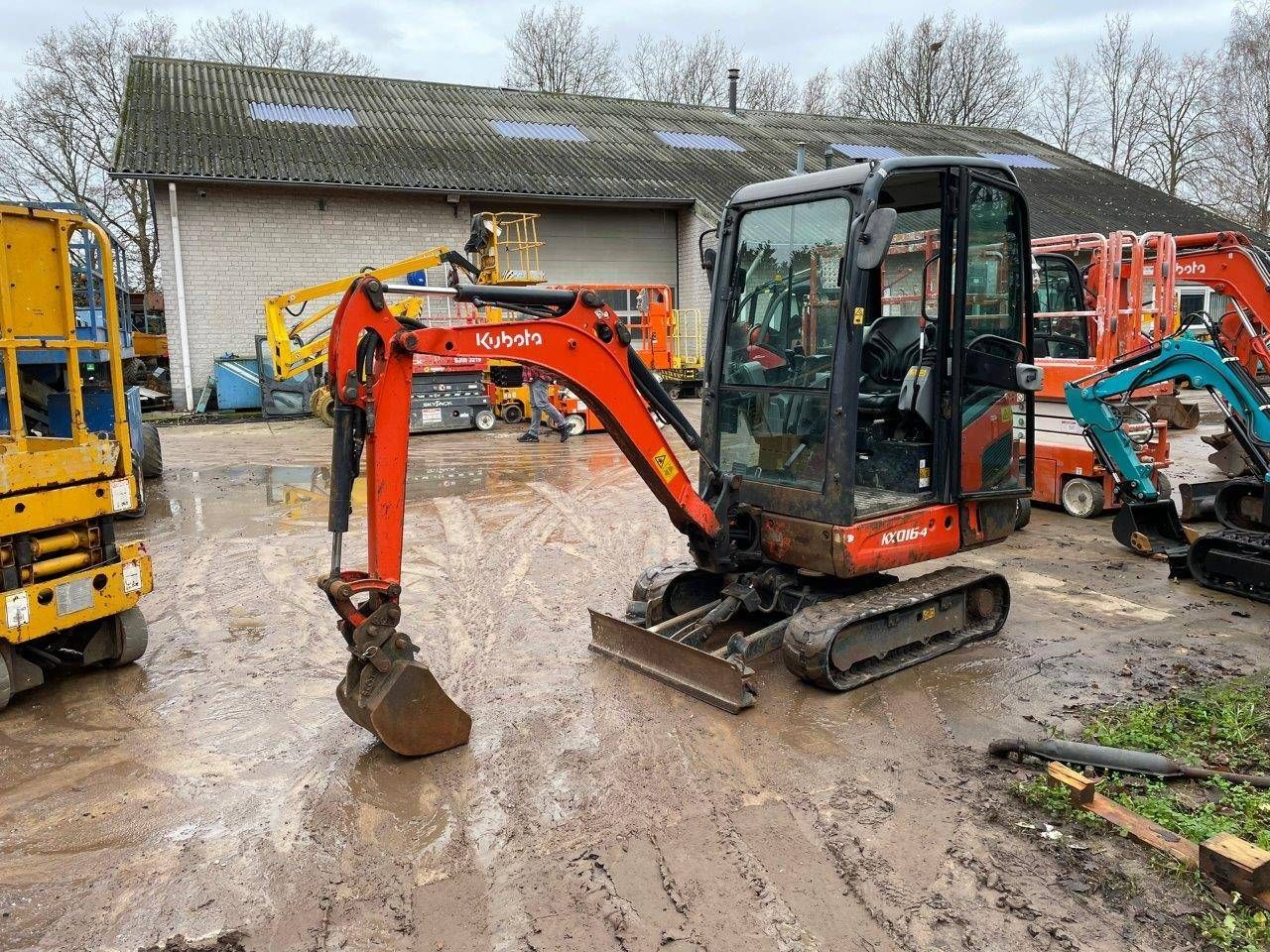 Excavator Kubota KX016-4 Diesel 2015
