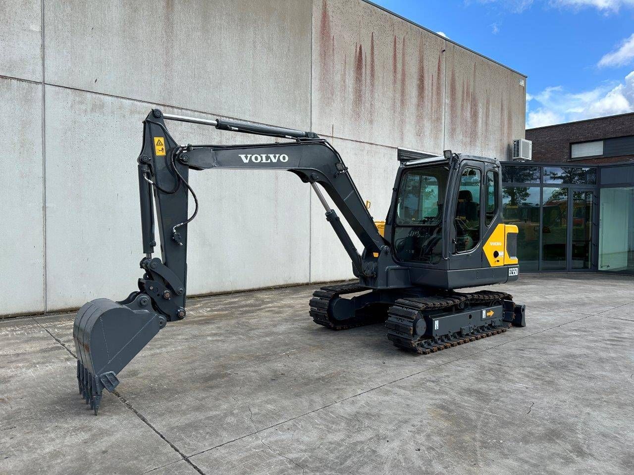 Rupsgraafmachine Volvo EC55D Diesel 50pk 2016