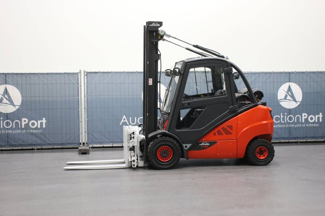 Forklift Linde H35T-02 LPG 3500kg 4.5m 2016