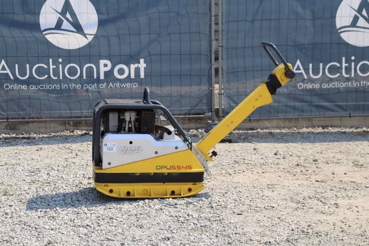 Vibratory plate Wacker Neuson DPU5545 Diesel 2015