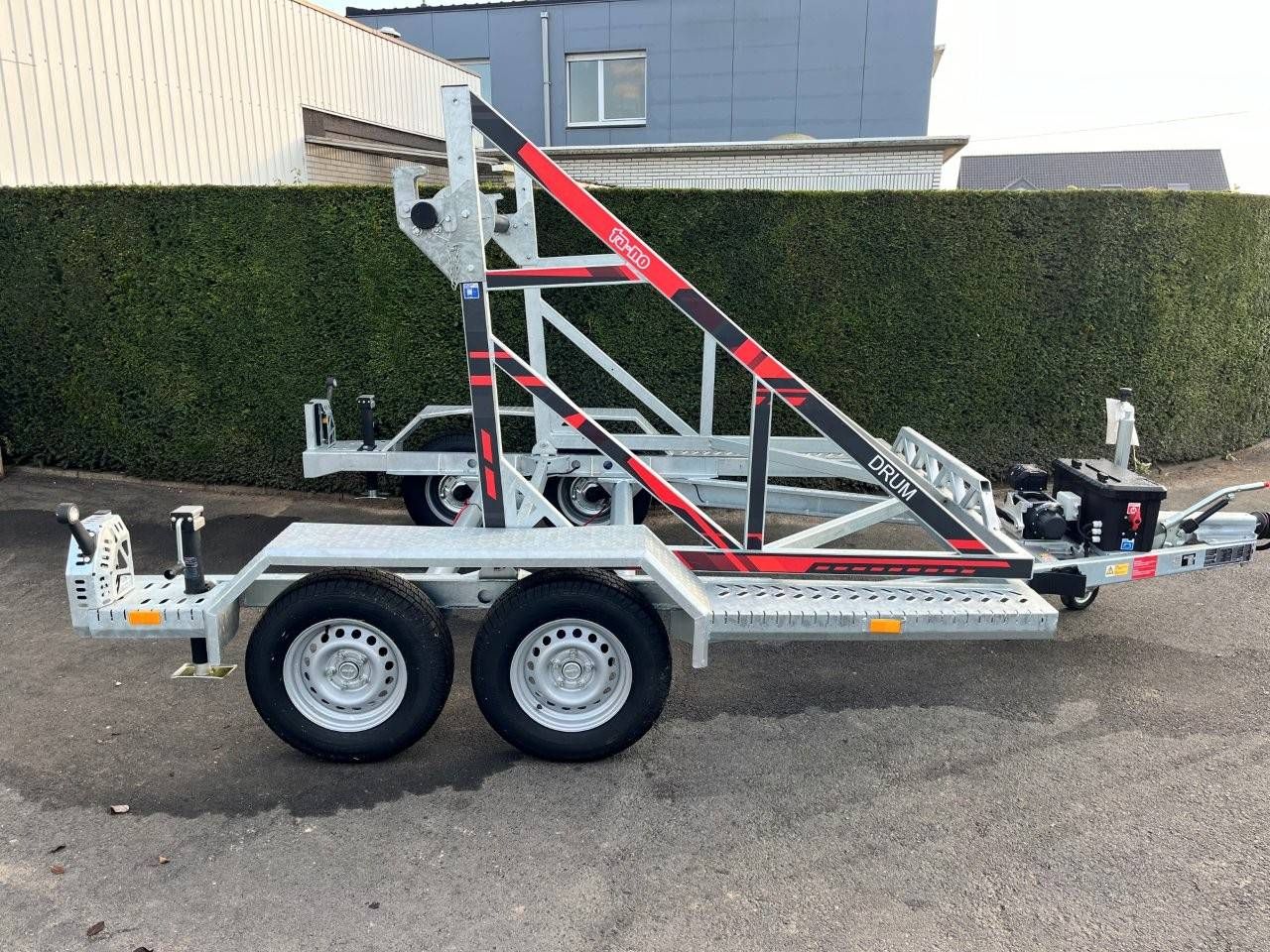 Cable reel trailer Ta-No Drum New