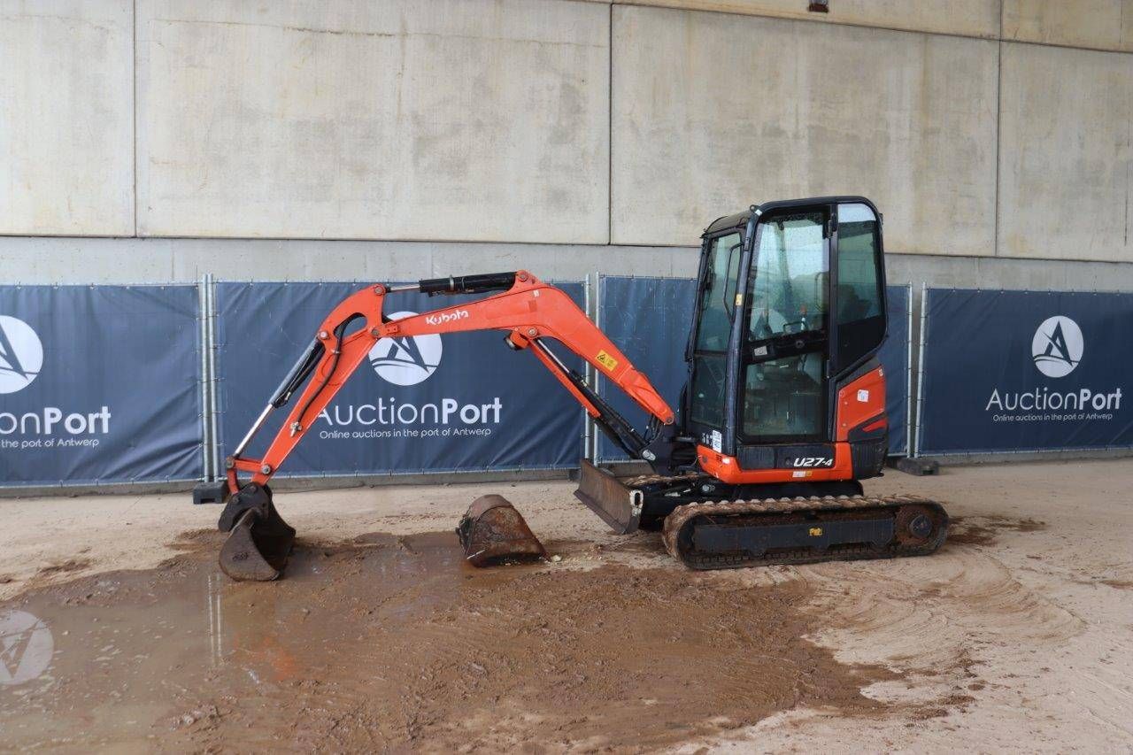 Crawler excavator Kubota U27-4 Diesel