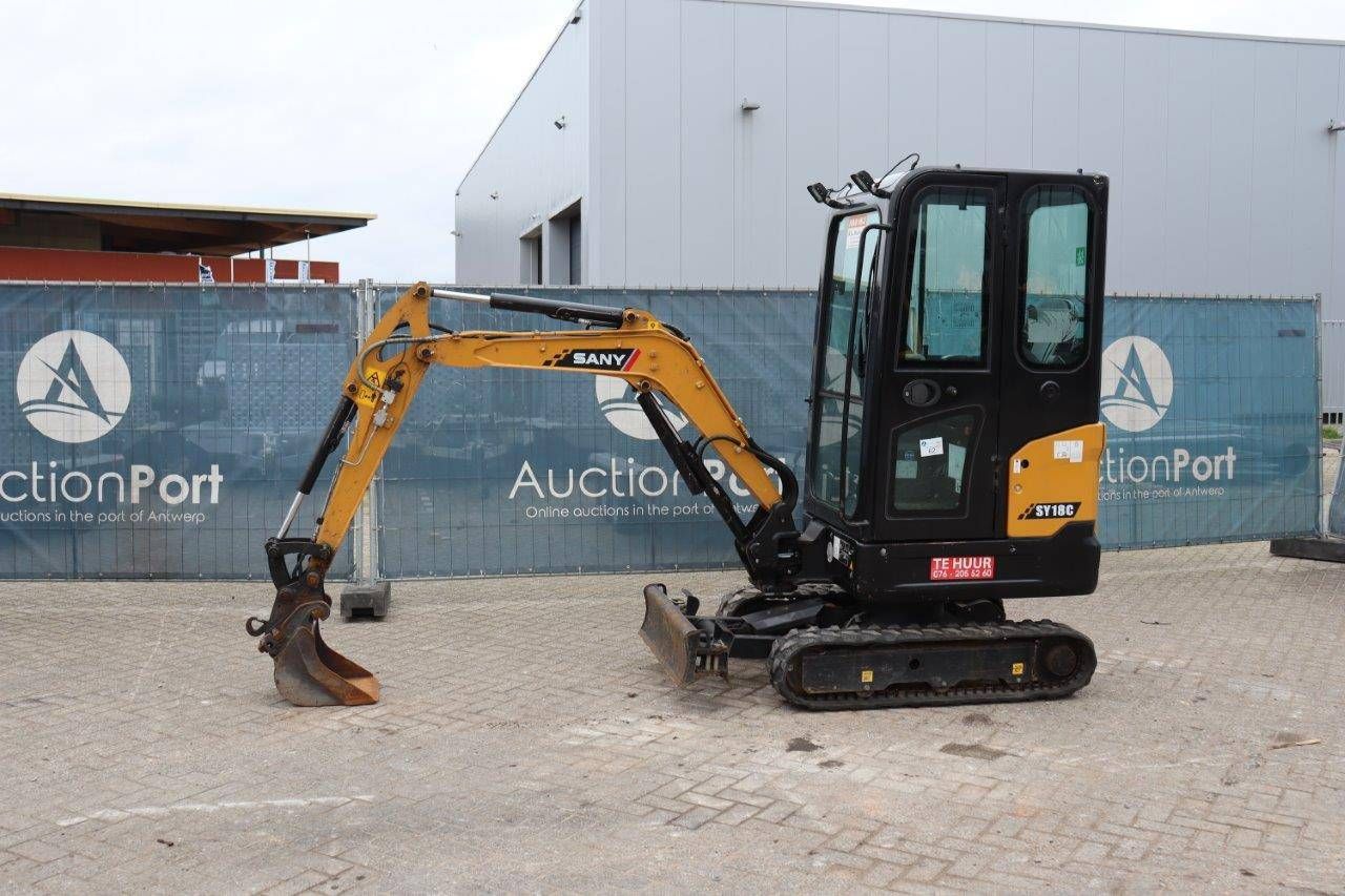 Mini digger Sany SY18C Diesel