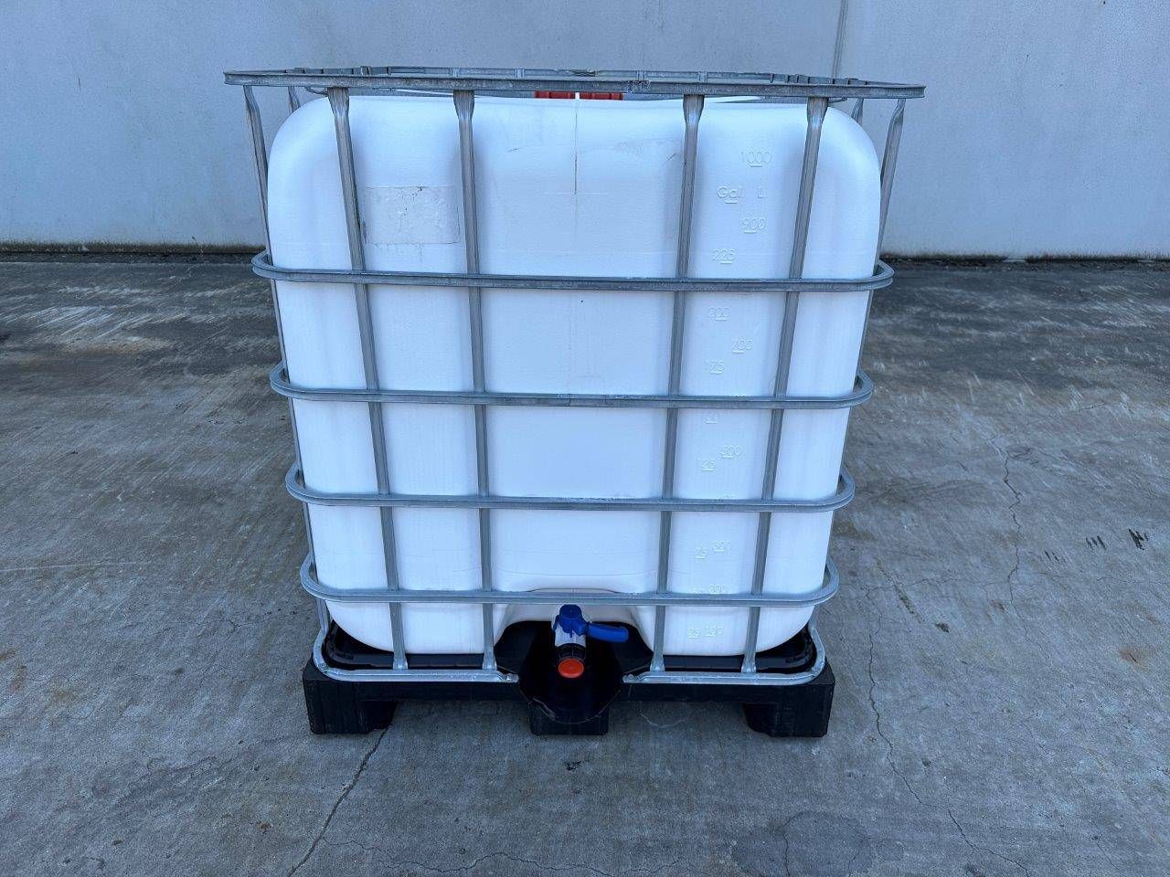 IBC tank with soap