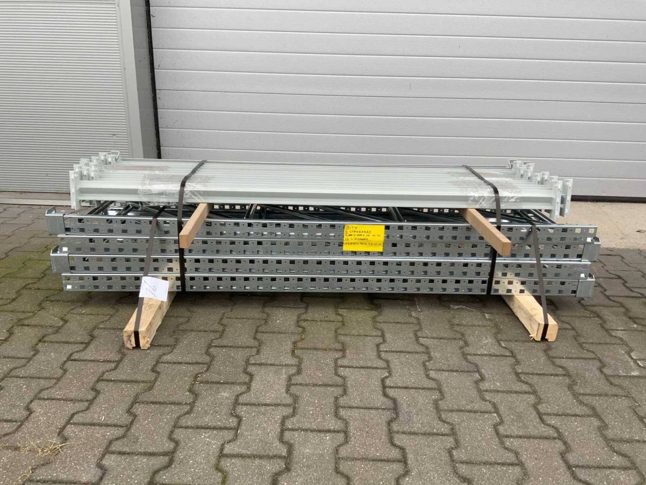 Magazijnstelling 1750x600x2000mm 12x4 Nieuw