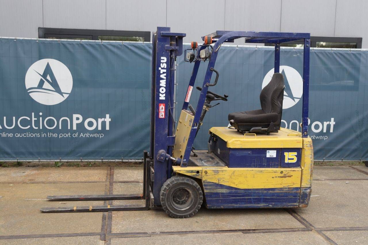 Forklift Komatsu FB15M 3 Electric 1500kg 0.5m 1996