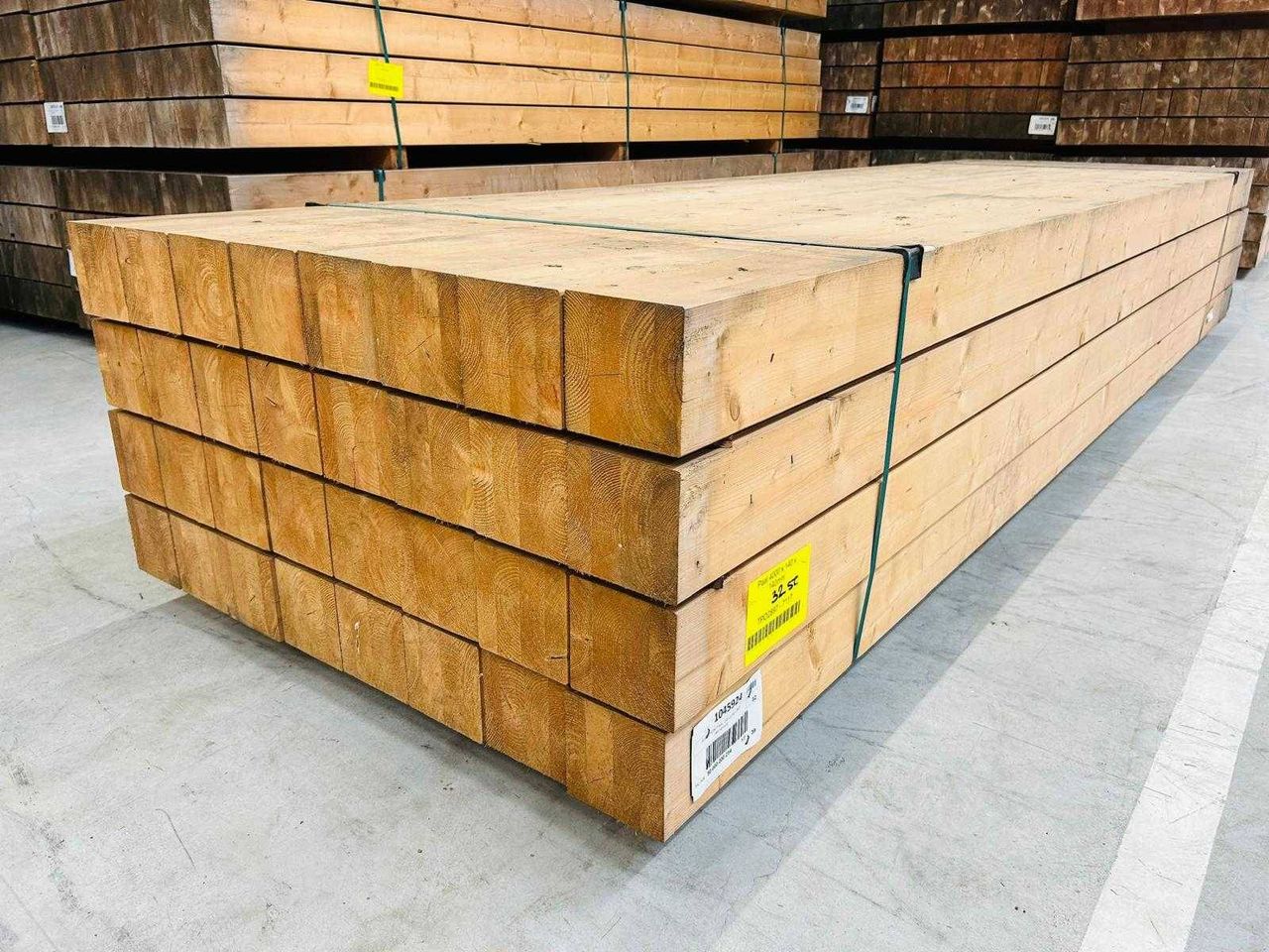 Batch Beams Redvision Douglas 32 pieces 14x14x400cm New