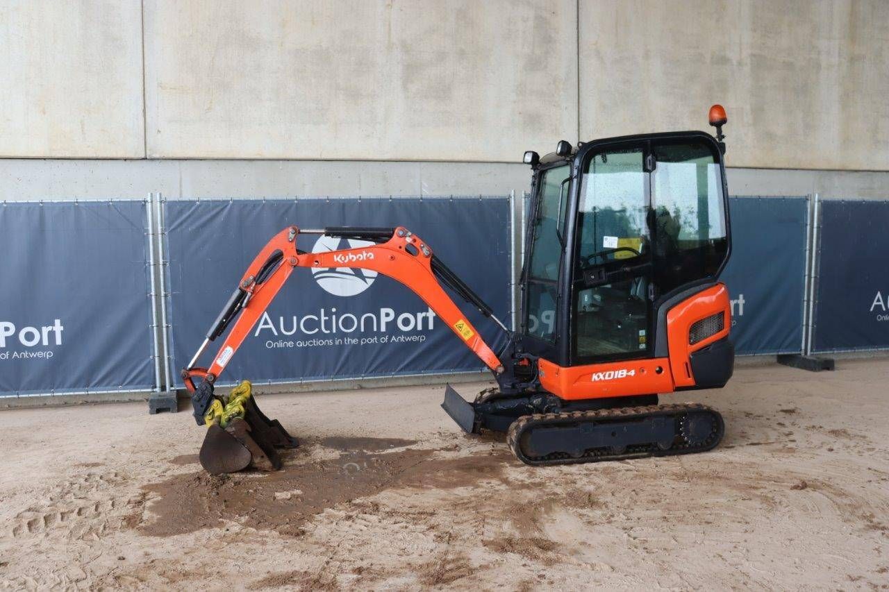 Mini digger Kubota KX018-4 Diesel 2018
