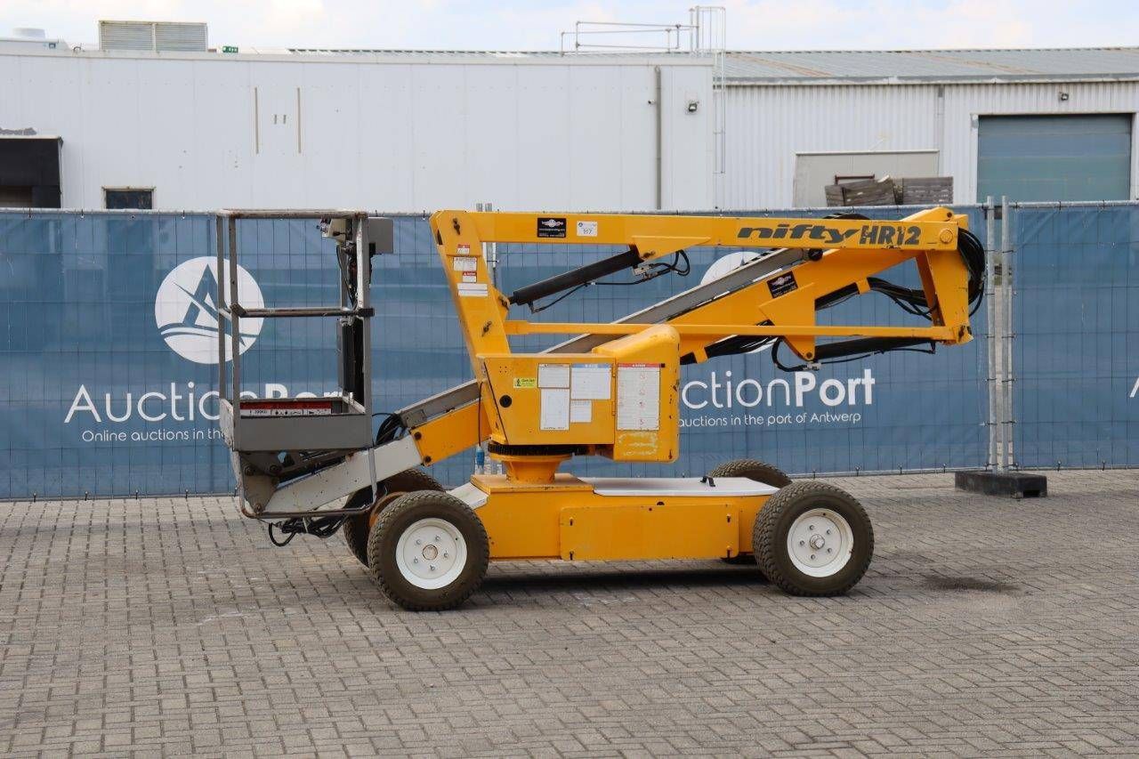 Nifty HR12NE Electric Articulated Boom Lift 200kg 12m 2011