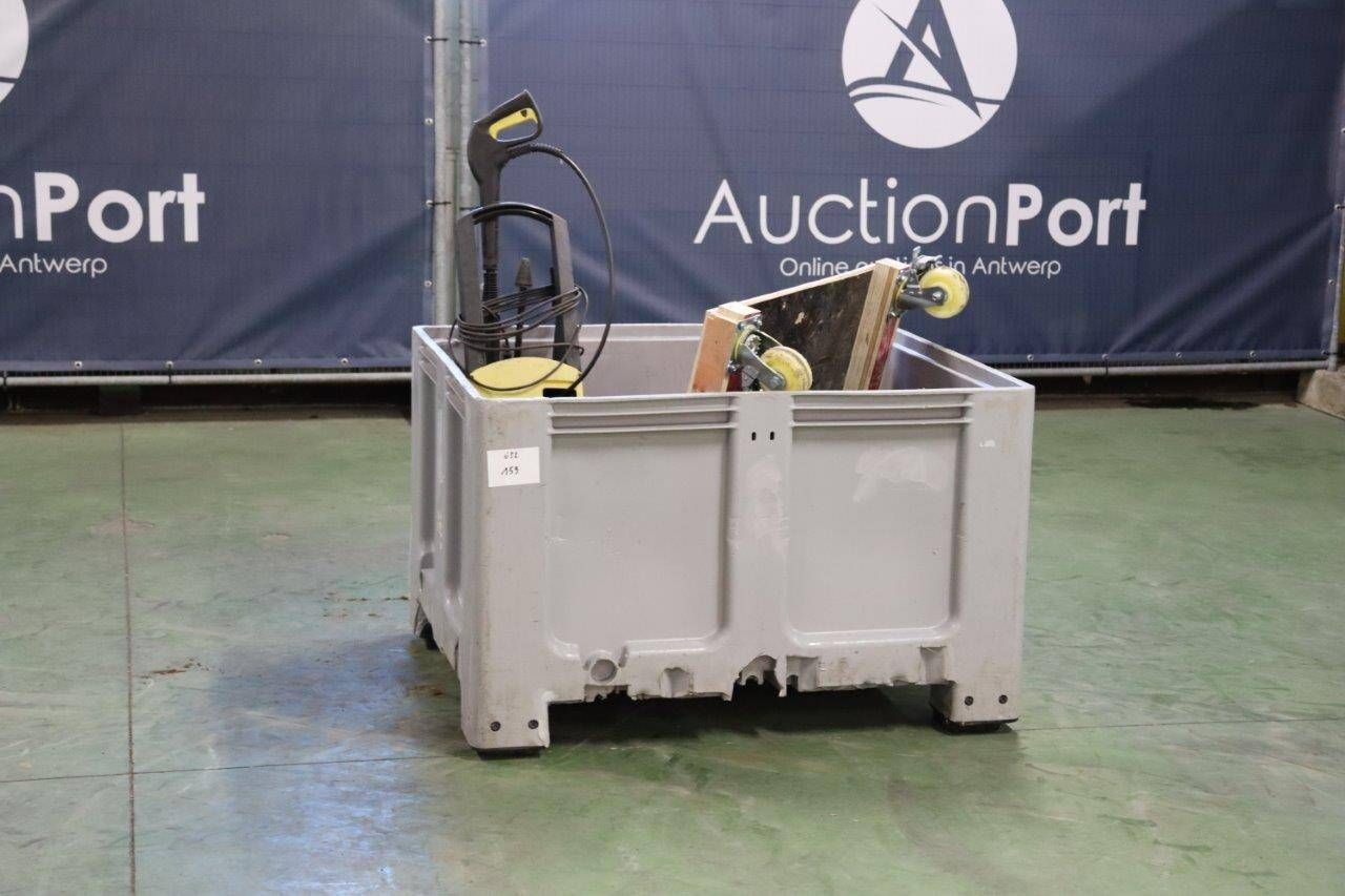 PVC crate with contents