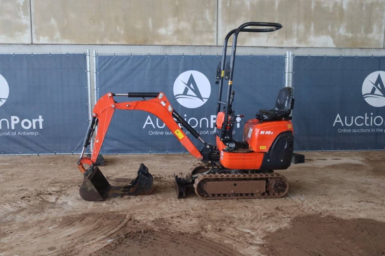Mini digger Kubota K008-3 Diesel 2018