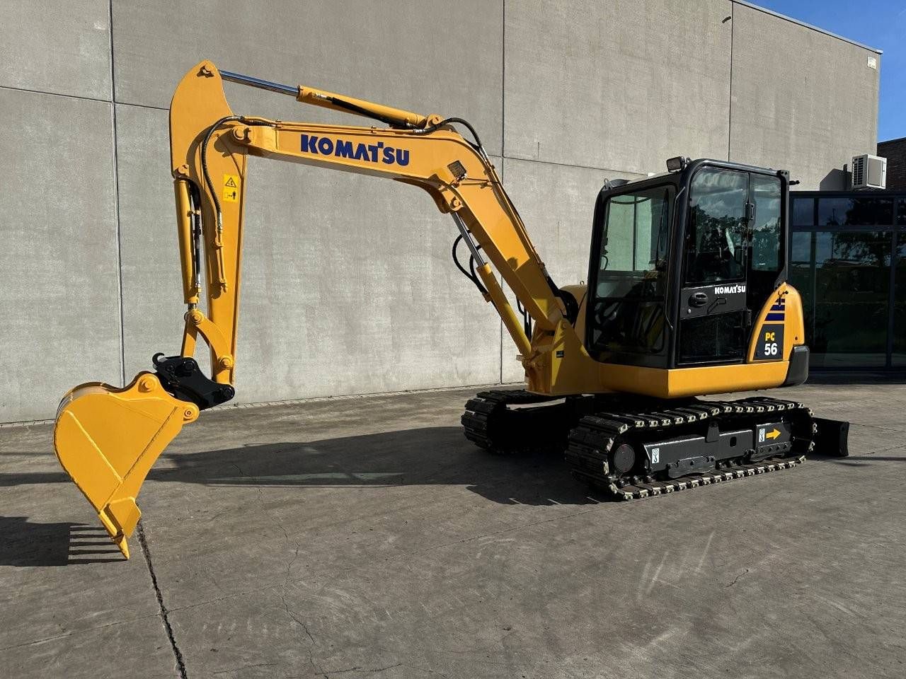 Midigraafmachine Komatsu PC56-7 Diesel 2017
