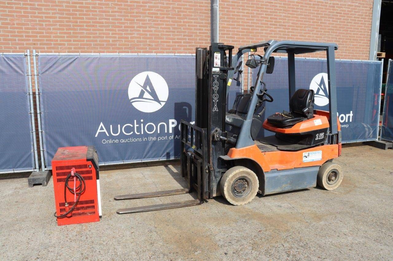 Forklift Toyota 7FB15 Electric 1500kg 3m 2005
