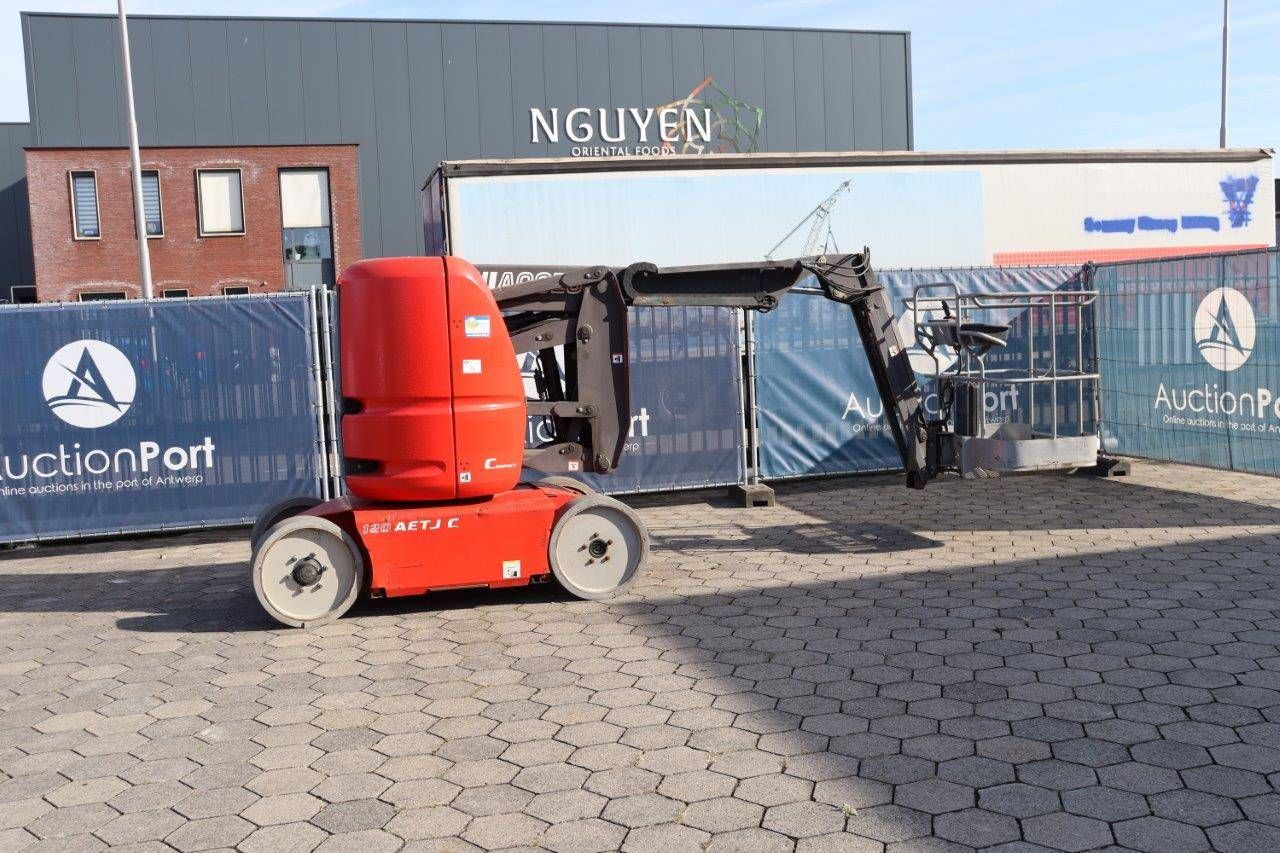Manitou 120AETJC2 Articulated Boom Lift Electric 200kg 11.95m 2014