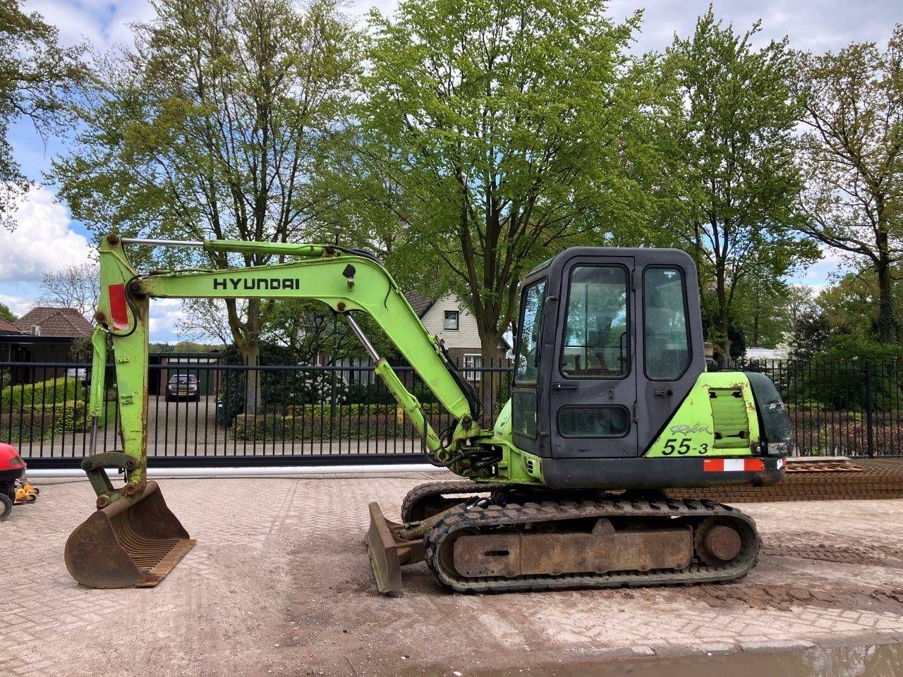 Crawler excavator Hyundai Robex55-3 Diesel 58.5hp 