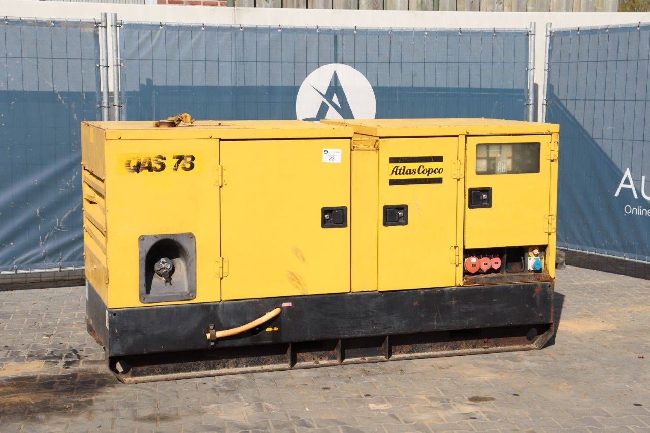 Generator Atlas Copco QAS 78 Diesel 78kVA