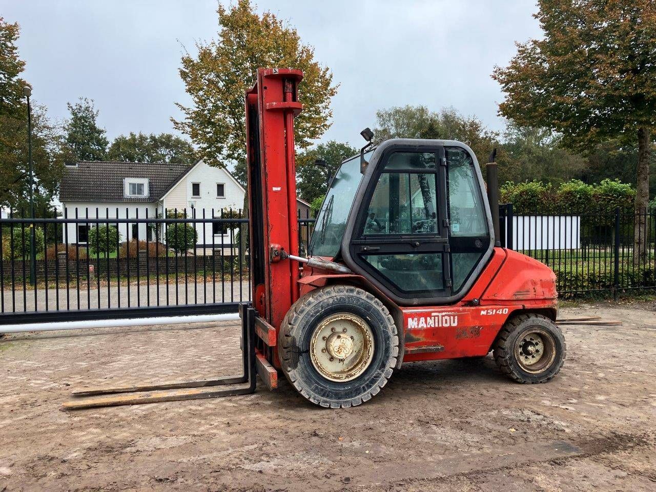 Rough terrain forklift Manitou MSI40 Diesel 4000kg 4m 1995