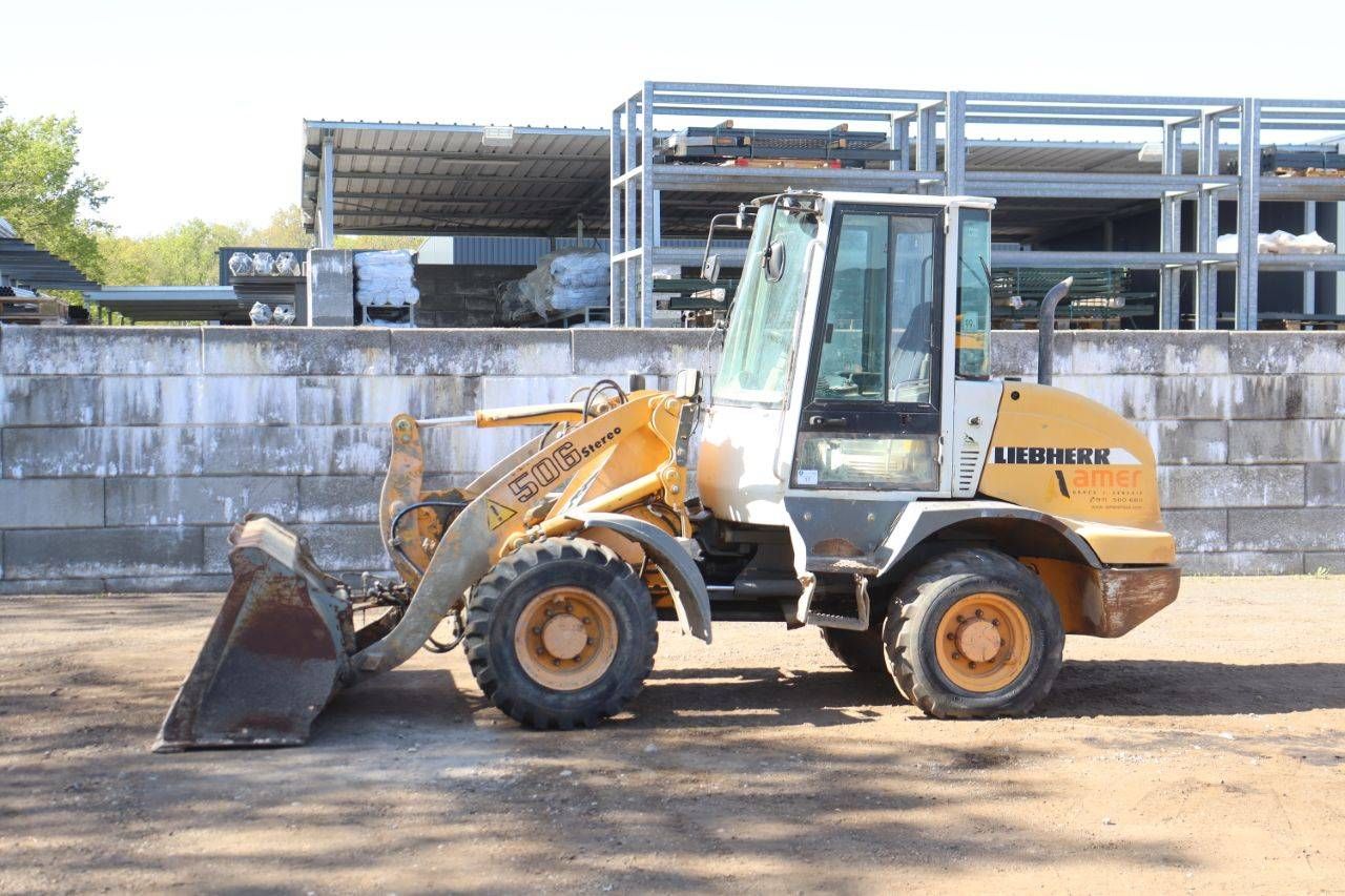 Pala gommata diesel Liebherr L506 del 2007