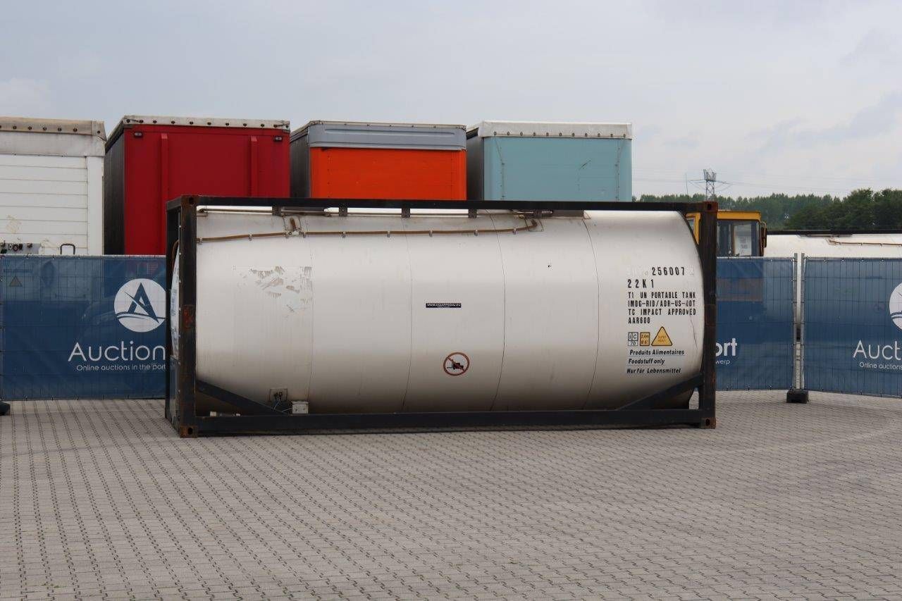 2015 SINGAMAS 20FT ISO TANK CONTAINER FOODGRADE