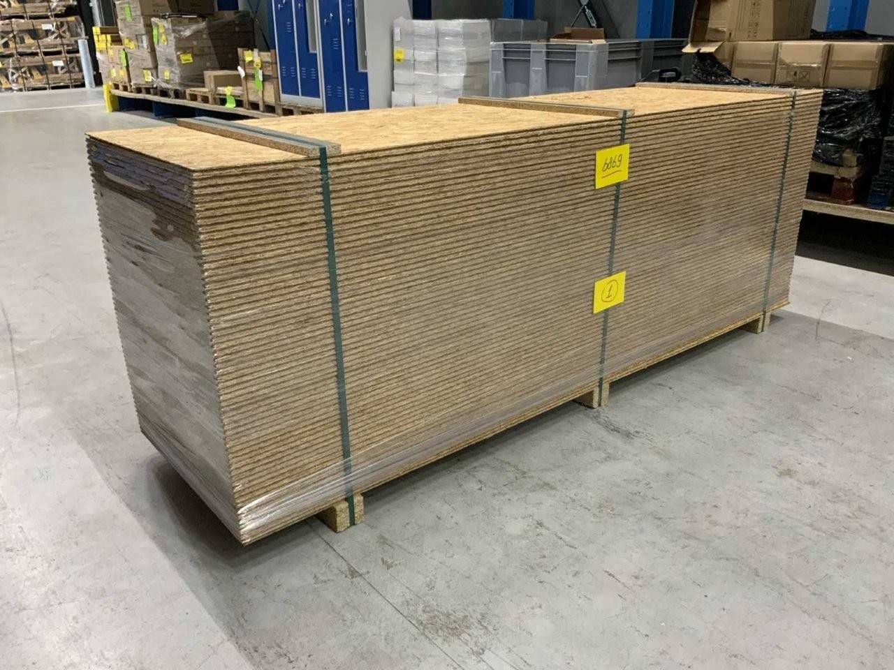  OSB panels 2500x630x16mm 44 pieces New