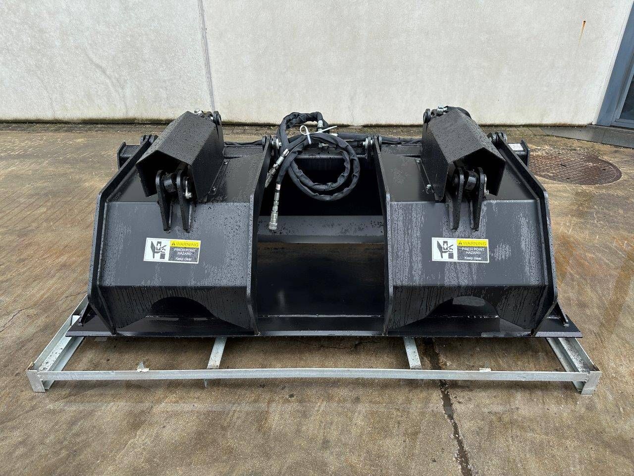 Hydraulic Grapple Bucket for Skid Steer Loader 72 in New