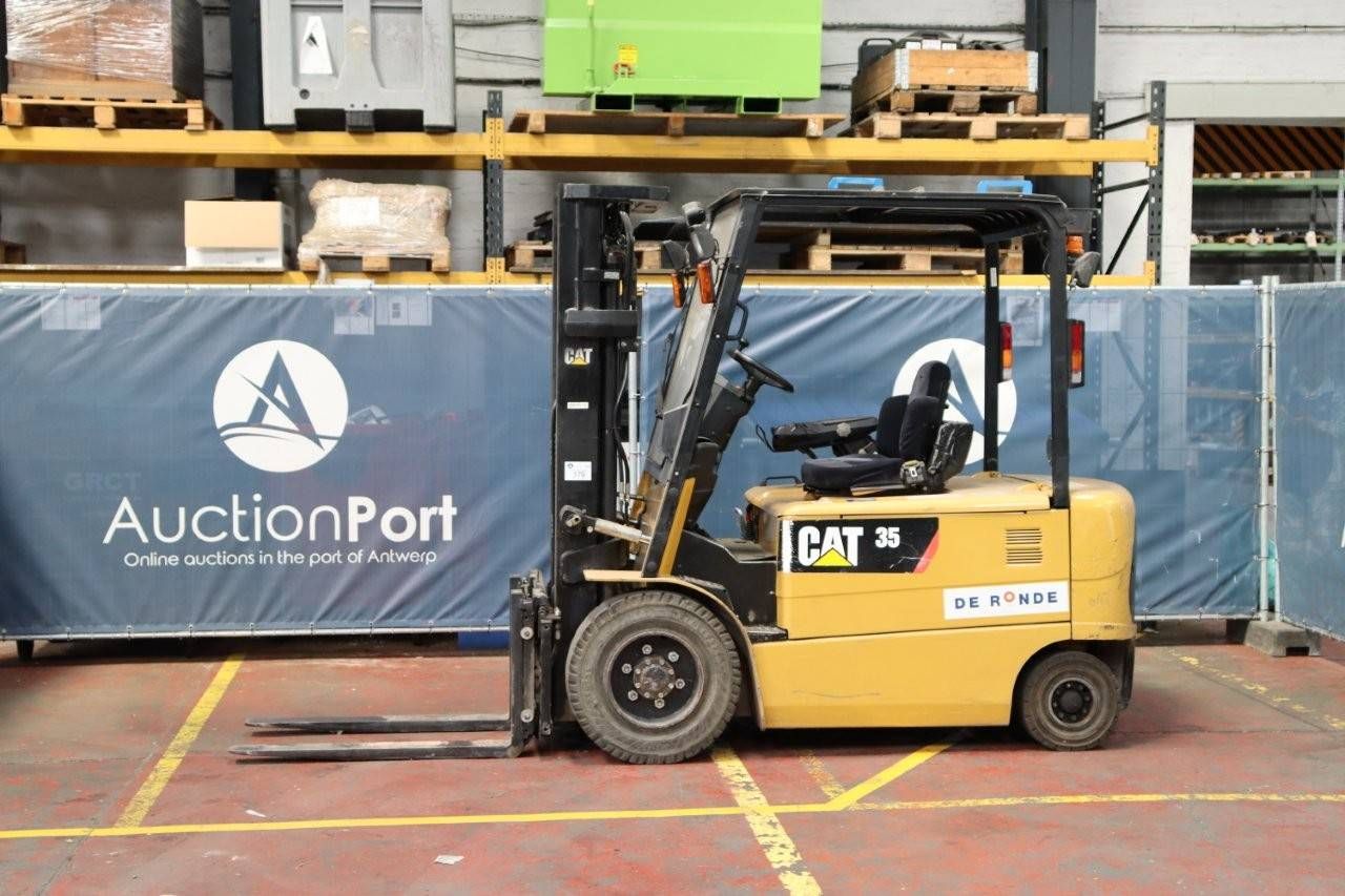 Caterpillar EP35K-PAC Electric Forklift 3500kg 4.7m 2014