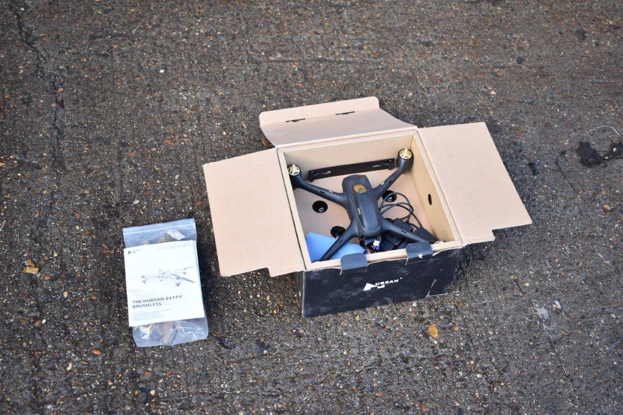 Drone Hubsan X4 FPV sans balais