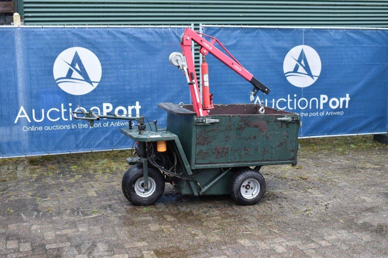 Mini dumper with crane arm Turftick TP800 