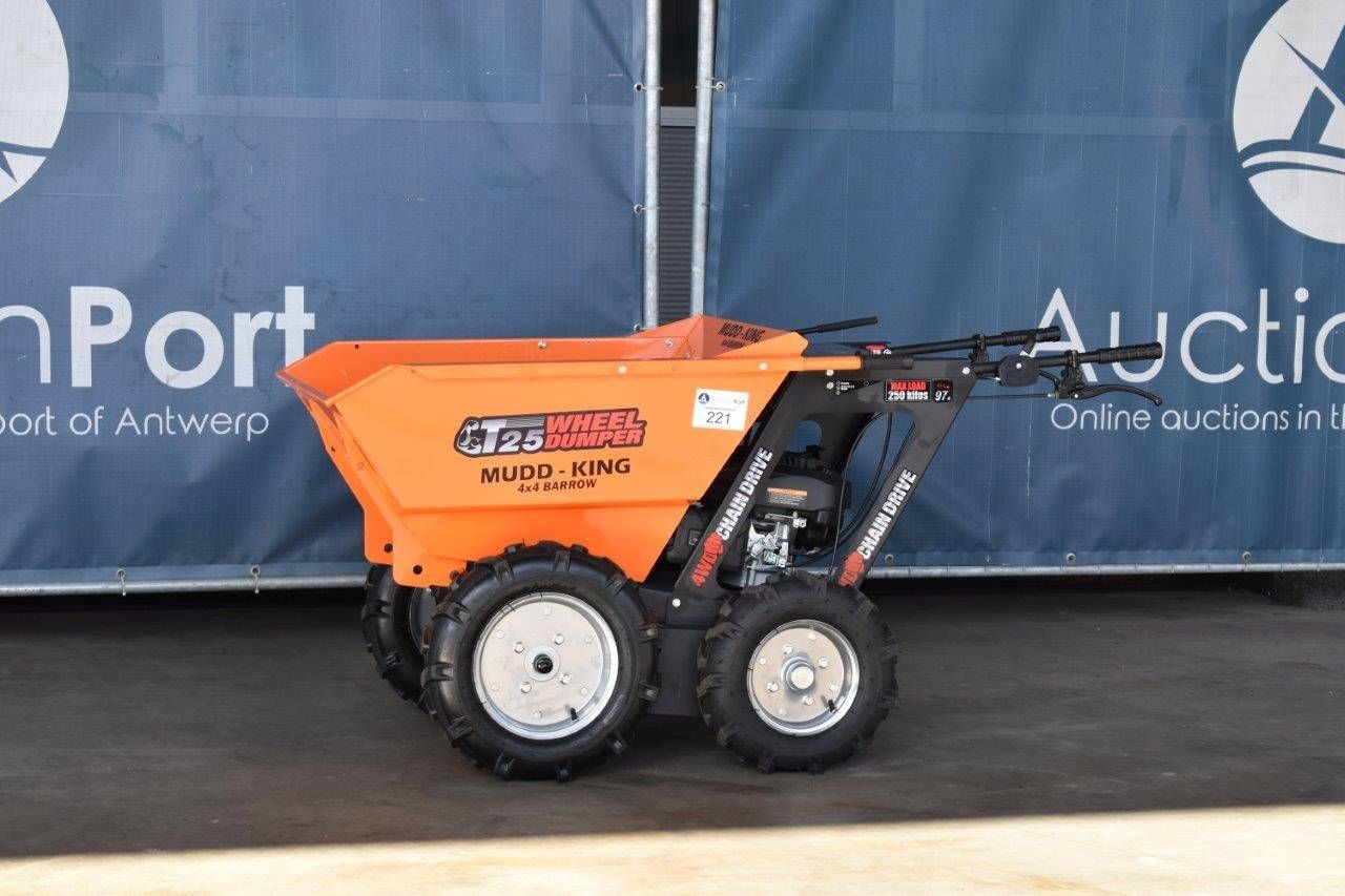 Mini dumper Muddking T25 4X4 Orange new