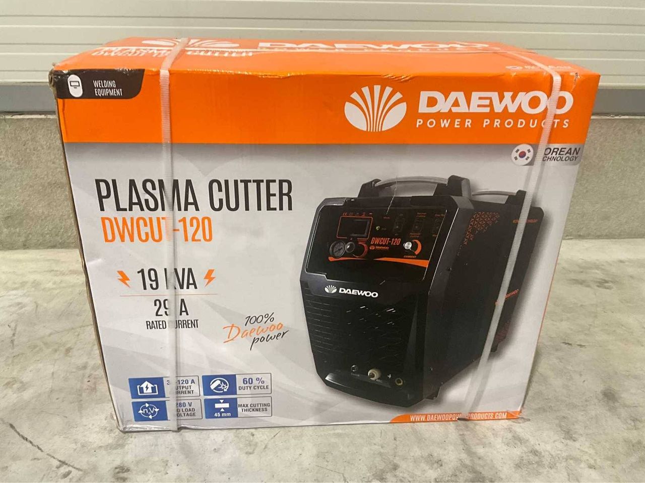 Plasma Cutting Machine Daewoo DWCUT-120 Electric 19kVA 2025 New