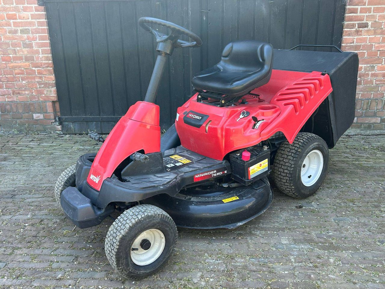 Riding mower MTD Minirider 76RDHE Petrol 2016 (Margin)