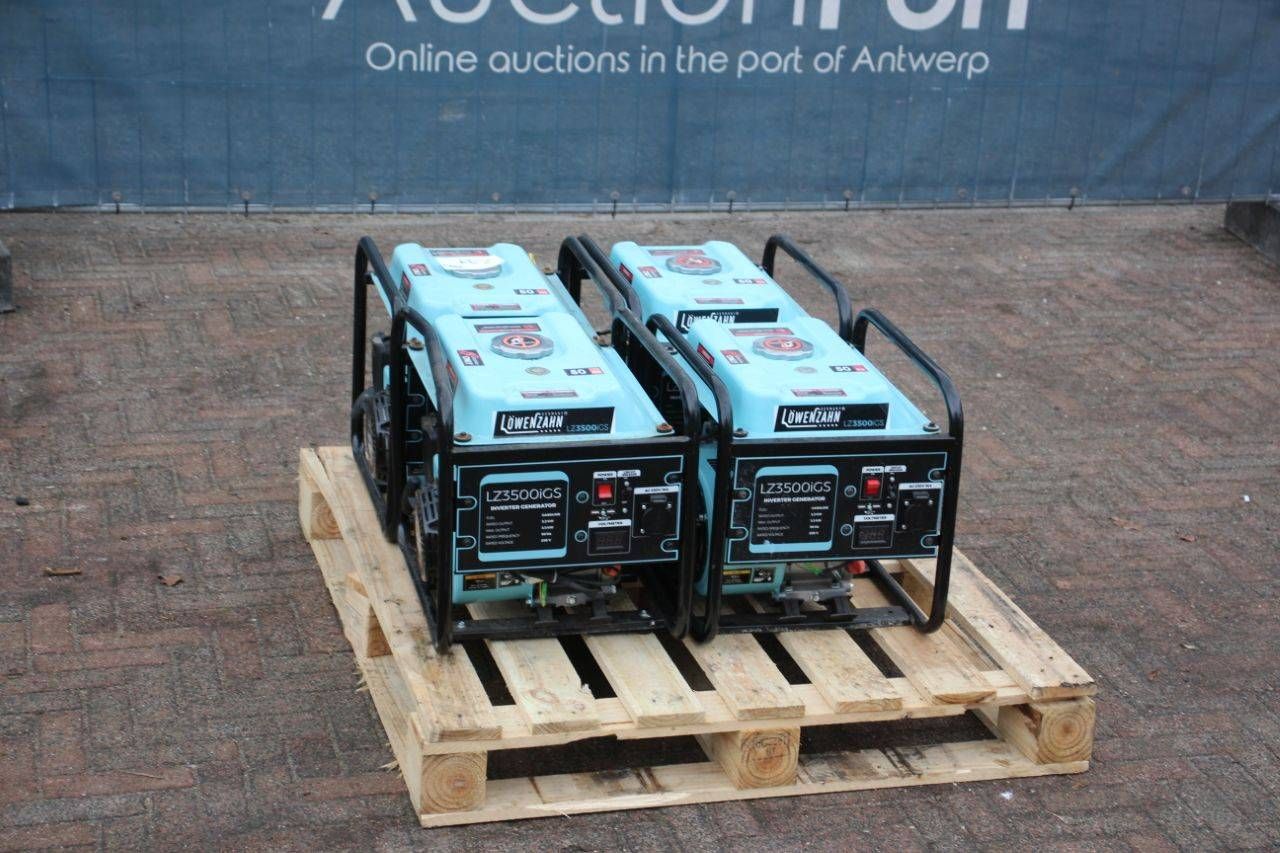 Generator Löwenzahn LZ3500iGS Petrol 3kVA New 4 pieces