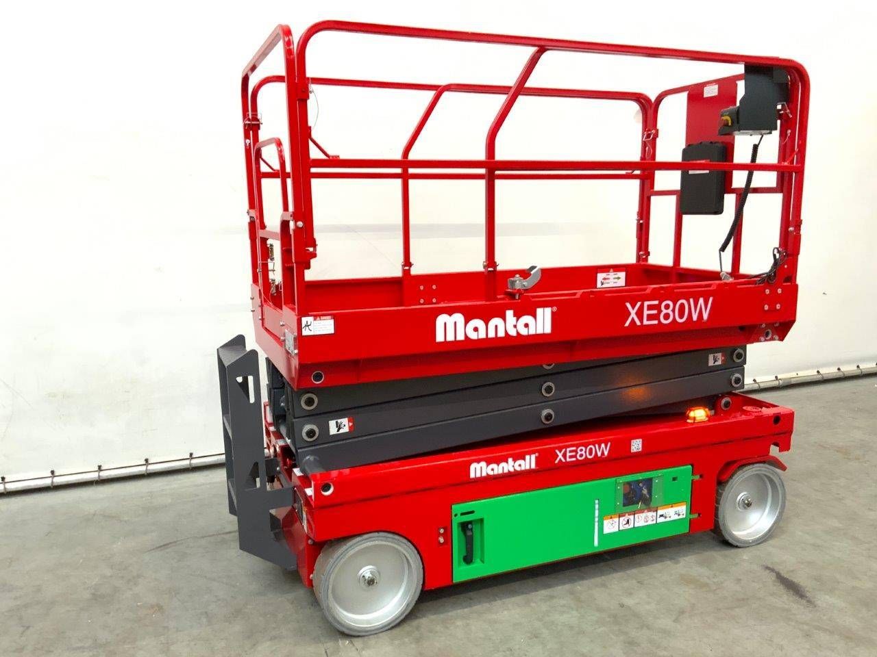 Scissor lift Mantall XE80W Electric 8m New