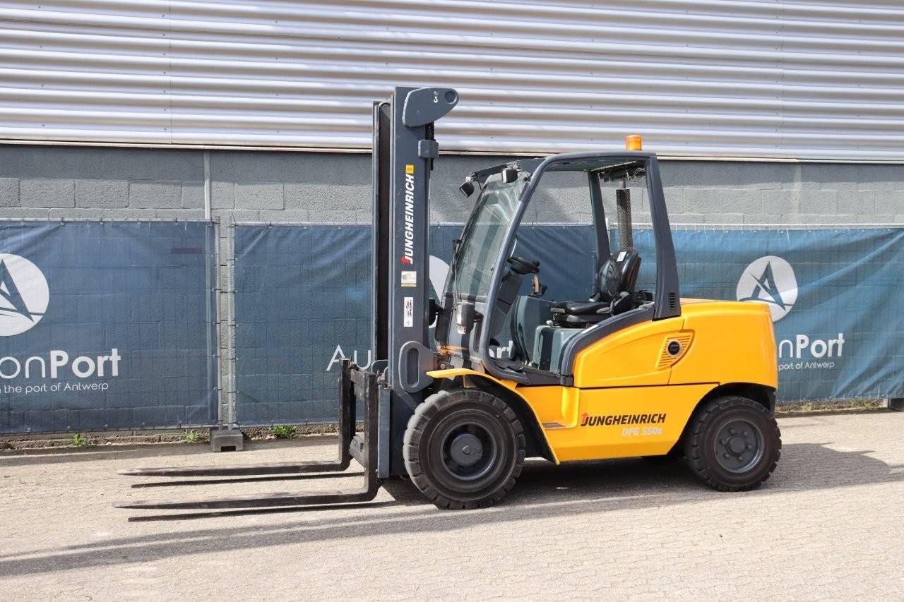 Forklift Jungheinrich DFG 550 Diesel 5000kg 4.0m 2006