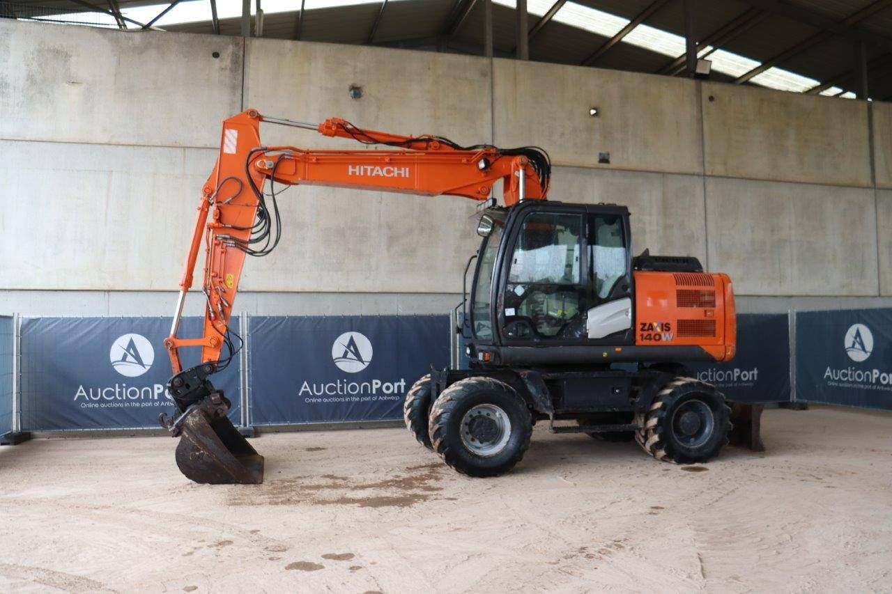 Wheel excavator Hitachi ZX140W-5B Diesel 2014